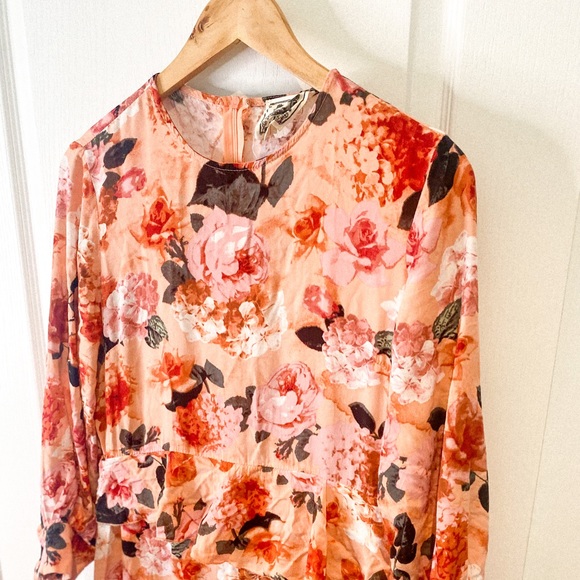 Jaase Pink Floral Dress - Picture 2 of 8